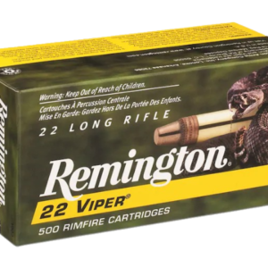 Remington Viper Hyper Velocity Ammunition 22 Long Rifle 36 Grain Plated Truncated Cone